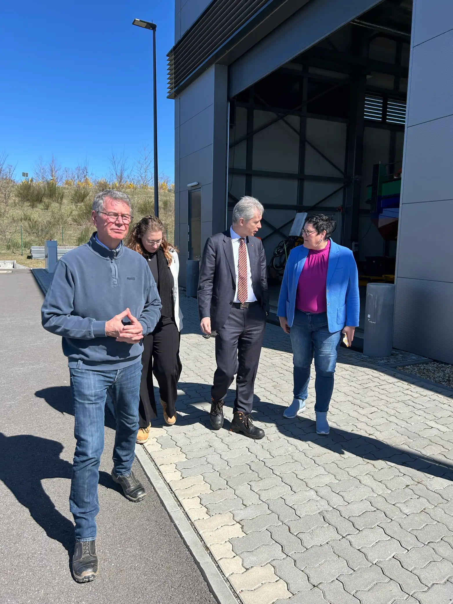 Der Sanierungsstützpunkt mit der "Klara" war eine Befahrungsstation.