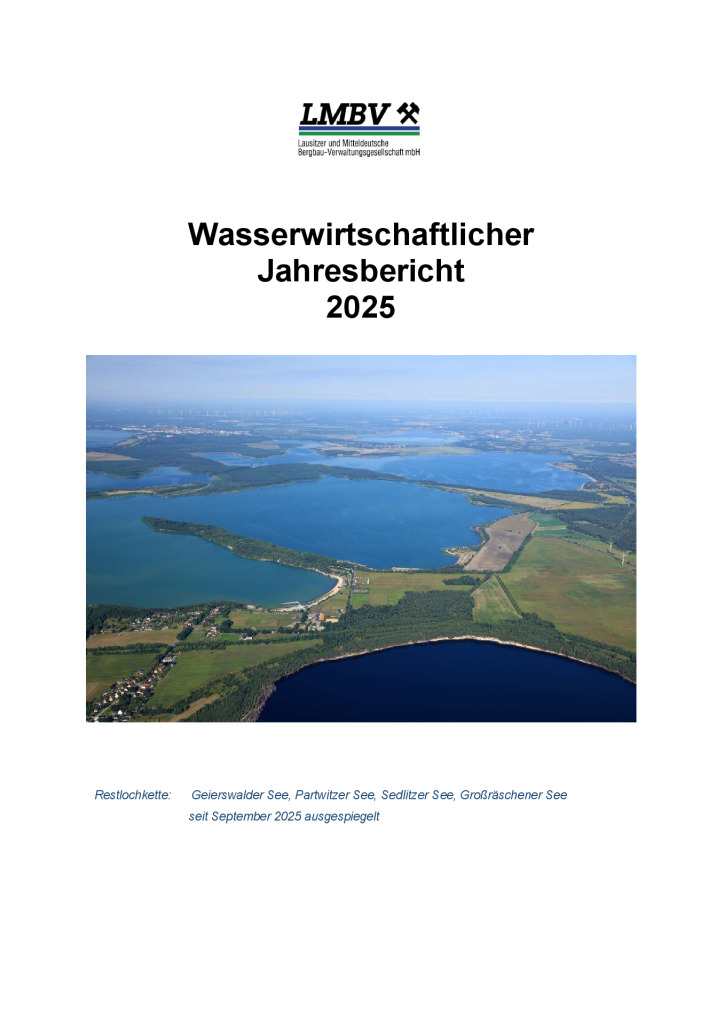 miniaturansicht von Wasserwirtschaftlicher Jahresbericht 2025