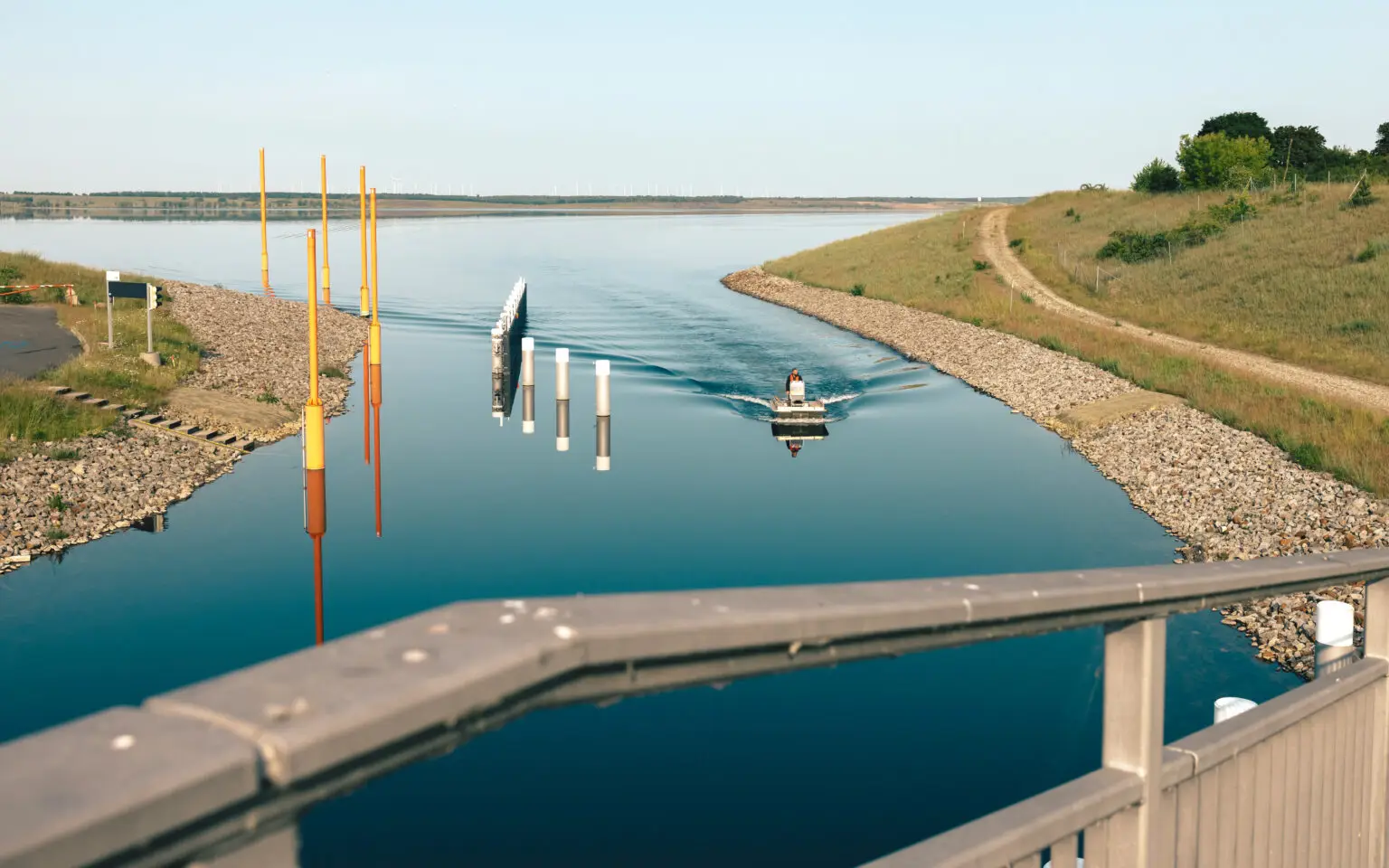 Ilse Kanal (Überleiter 11) zwischen Sedlitzer See und Großräschener See