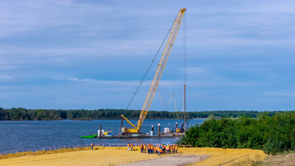 26 09 19 Tag der offenen Baustelle Knappensee Drohne 20