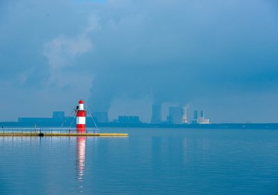 Leuchtturm am Bärwalder See