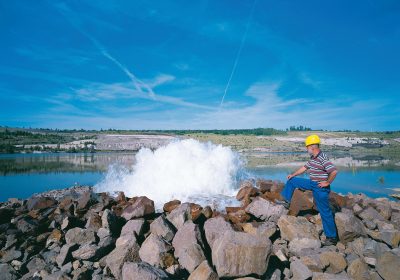 Flutungsbeginn im Geiseltal (2003)